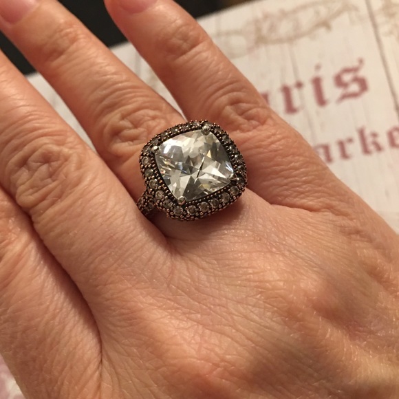 Joseph Esposito designer cz sterling silver ring - Picture 7 of 11